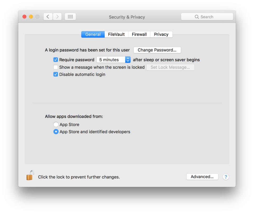 How can i set an app trusted on mac shortcut